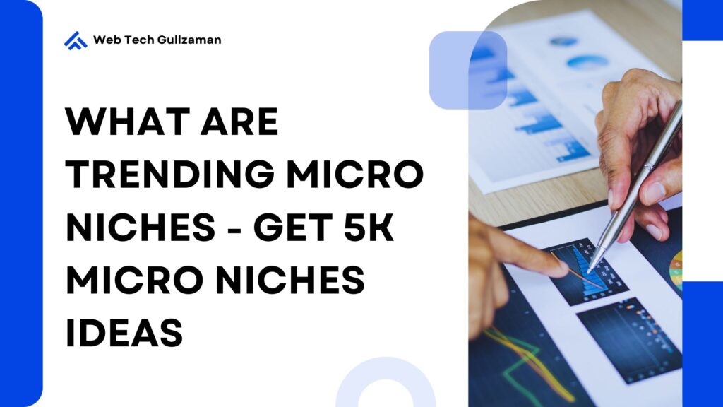 What are Trending Micro Niches - Get 5K Micro Niches Ideas